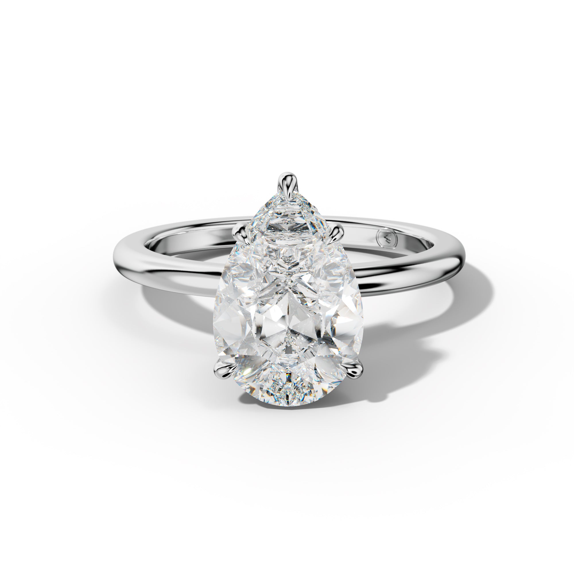 Sophia Pear Shape Diamond Engagement Ring